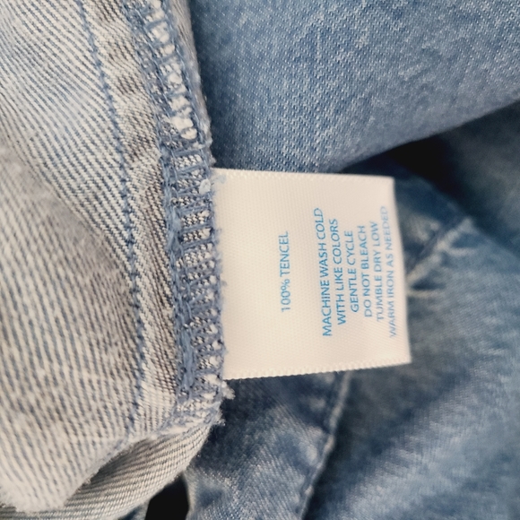 NWT | Southern Tide Denim Short-Sleeve Nora Dress - Picture 8 of 9